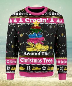 Crocin’ Around The Christmas Tree Ugly Christmas Sweater Xmas Gift Men And Women Christmas Sweater