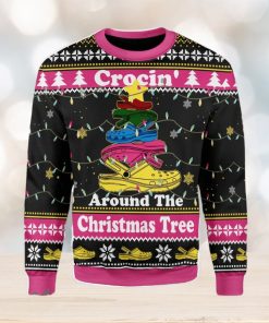 Crocin’ Around The Christmas Tree Ugly Christmas Sweater Xmas Gift Men And Women Christmas Sweater