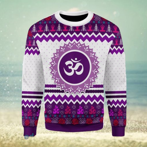 Crown Eye Chakra Ugly Christmas Sweater Xmas Gift Men And Women Christmas Sweater