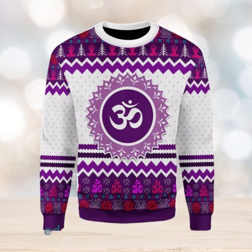 Crown Eye Chakra Ugly Christmas Sweater Xmas Gift Men And Women Christmas Sweater