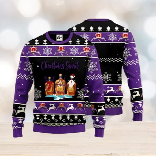 Crown Royal Christmas Spirit Ugly Christmas Sweater