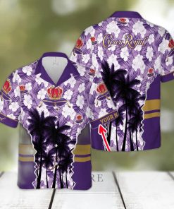 Crown Royal Classic Custom Name Design Hawaiian Shirt For Men And Women Gift Beach