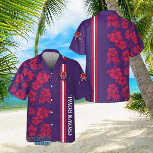 Crown Royal Hawaiian Shirt For Men And Women Gift Floral Aloha Beach