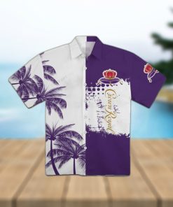 Crown Royal Logo Pattern Tropical Beer Hawaiian Shirt For Men And Women