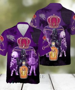 Crown Royal Star Wars Darth Vader Hawaiian 3D Shirt For Men And Women Gift Short Sleeve Beach Shirt