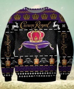 Crown Royal Whiskies Ugly Christmas Sweater