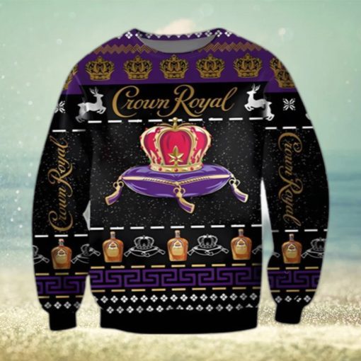 Crown Royal Whiskies Ugly Christmas Sweater