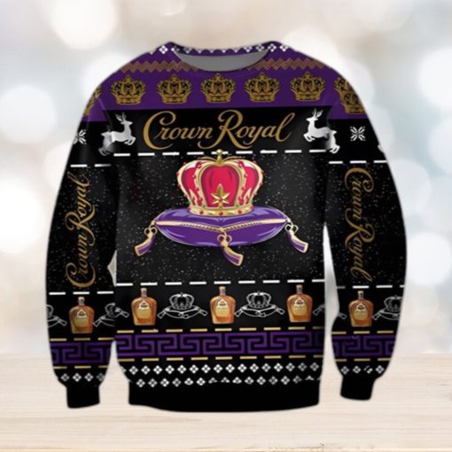 Crown Royal Whiskies Ugly Christmas Sweater