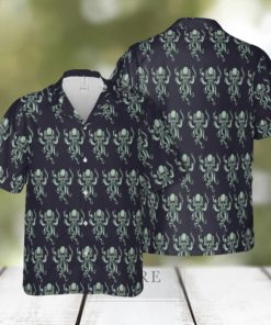 Cthulhu Design Hawaiian 3D Shirt Style 3For Men And Women Gift Short Sleeve Beach Shirt