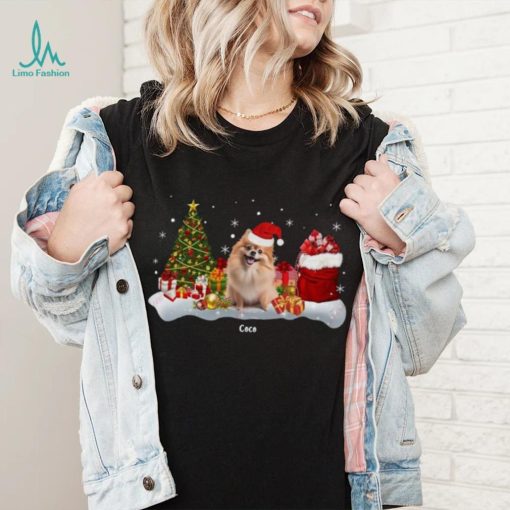 Custom Dog Christmas T shirt