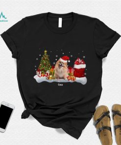 Custom Dog Christmas T shirt