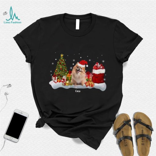 Custom Dog Christmas T shirt
