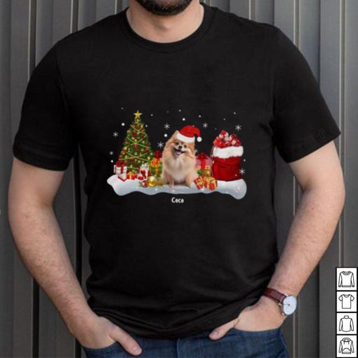 Custom Dog Christmas T shirt