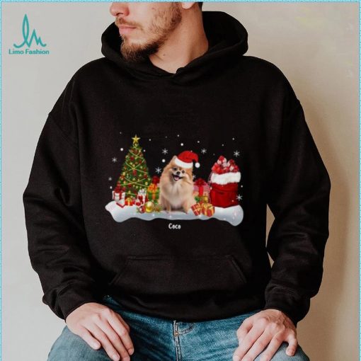 Custom Dog Christmas T shirt