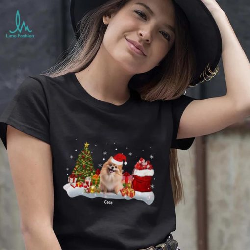 Custom Dog Christmas T shirt