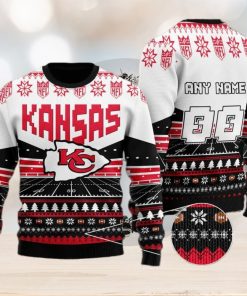 Custom Name Number Nfl Kansas City Chiefs Rugby Stadium Ugly