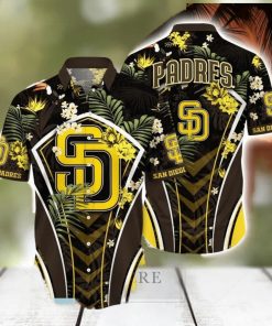 Custom Name San Diego Padres Mlb Flower Hawaii Shirt For Fans TxSCbLNX2 -  Limotees