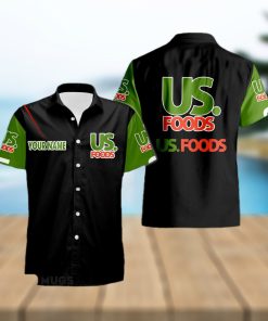 Custom Name US Foods Style 7 Logo Trademark 3D Hawaiian Shirt For Men And Women Gift