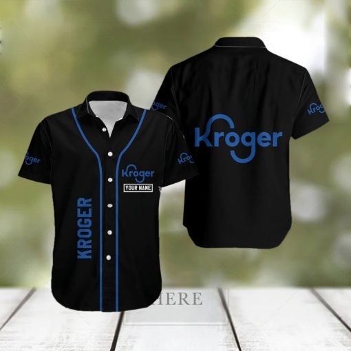 Custom Name kroger Brand Affordable 3D Hawaiian Shirt For Summer