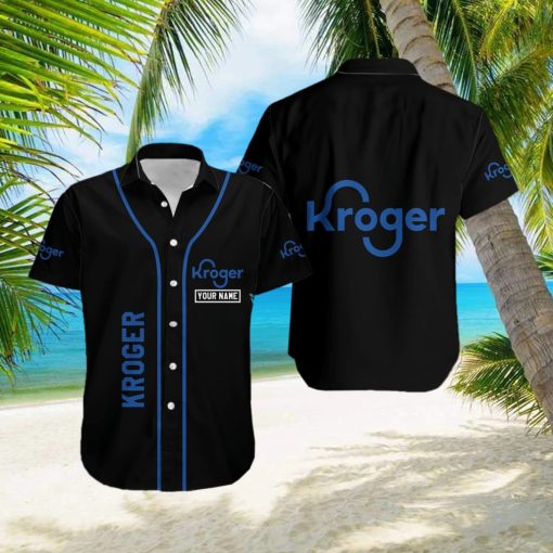 Custom Name kroger Brand Affordable 3D Hawaiian Shirt For Summer