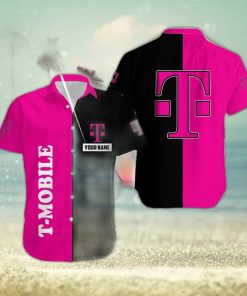 Custom Name t mobile Brand Designer 3D Hawaiian Shirt For Summer