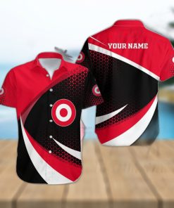 Custom Name target corp Brand Modern 3D Hawaiian Shirt For Summer