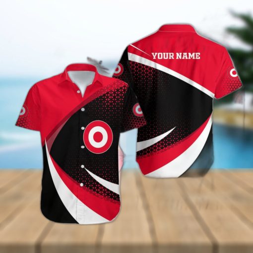 Custom Name target corp Brand Modern 3D Hawaiian Shirt For Summer