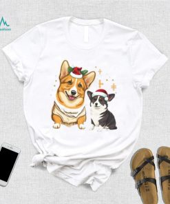 Cute Christmas Corgis t shirt