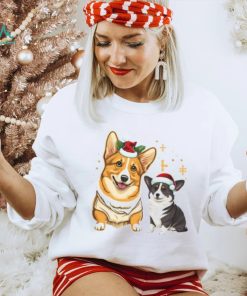 Cute Christmas Corgis t shirt