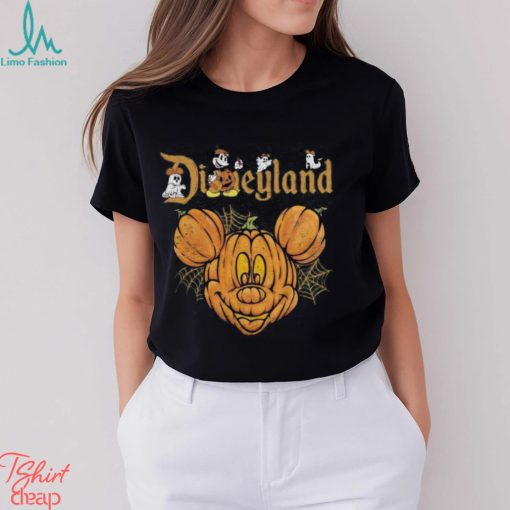 Cute Disney Mickey Mouse Spooky Season Costume Halloween Floral Shirt, Mickey’S Not So Scary Party Tee, Disneyland Family Holiday Gift