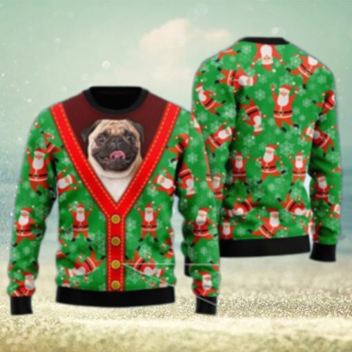 Cute Dog Ugly Christmas Sweater 3D Gift Christmas Funny