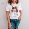 Dead Inside But Its Christmas Funny Skeleton T Shirt
