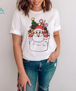 Cute Pocket Santa Christmas Shirt