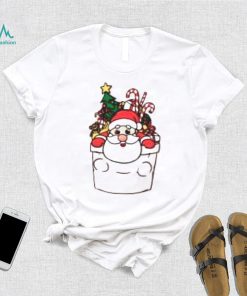 Cute Pocket Santa Christmas Shirt