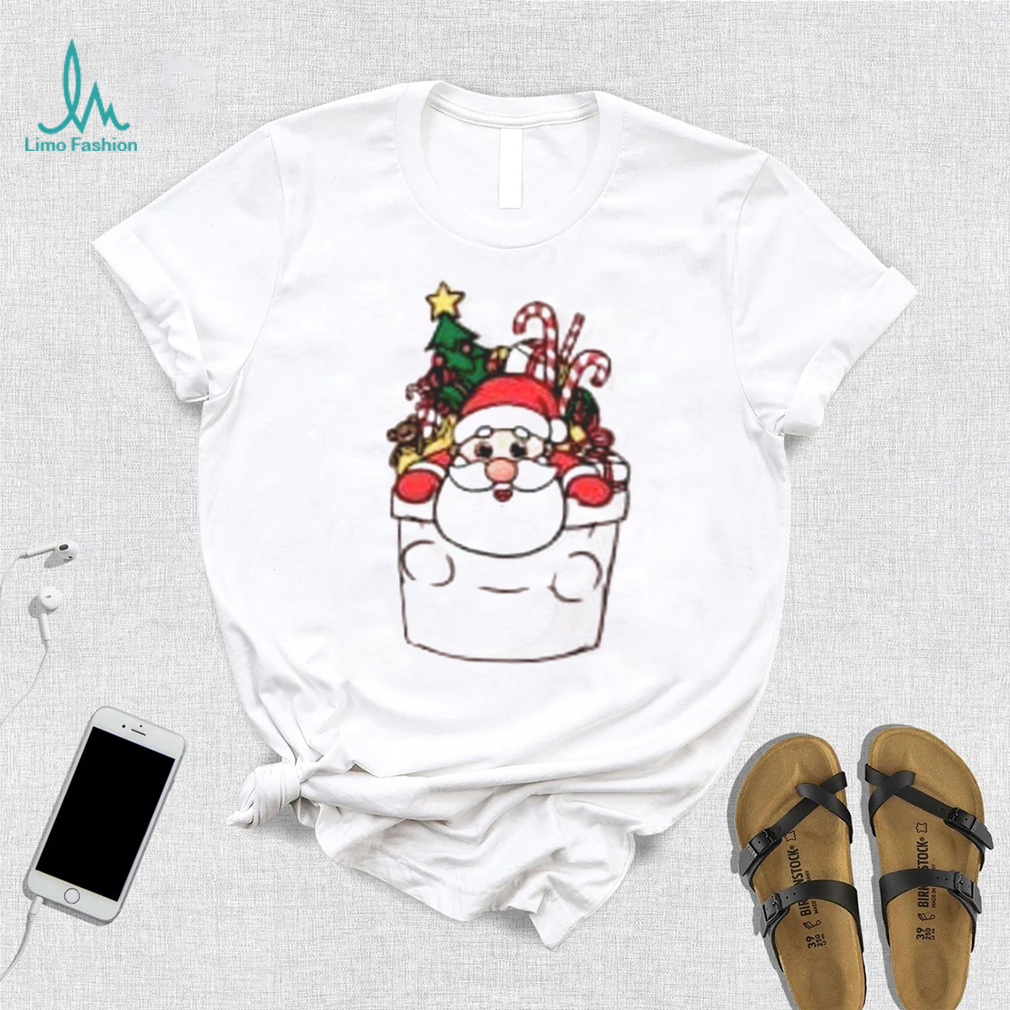 Cute Pocket Santa Christmas Shirt Cute Pocket Santa Christmas Shirt
