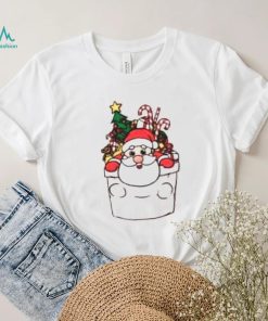 Cute Pocket Santa Christmas Shirt