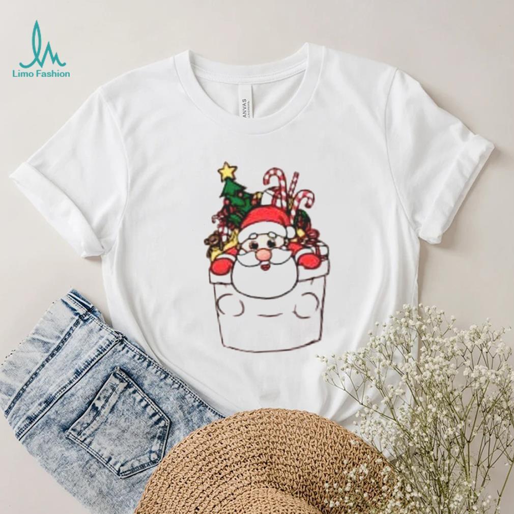 Cute Pocket Santa Christmas Shirt Cute Pocket Santa Christmas Shirt