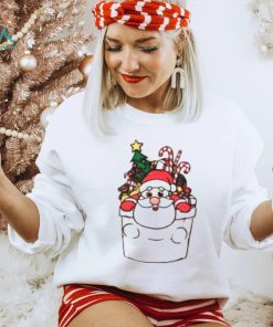 Cute Pocket Santa Christmas Shirt