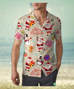 Cute Santa Claus Christmas Unisex 3D Hawaiian Shirt Affordable Gift For Men And Women Holiday