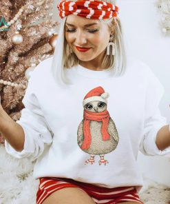 Cute owl Merry Christmas T shirt