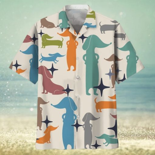 DACHSHUND HAWAIIAN SHIRT