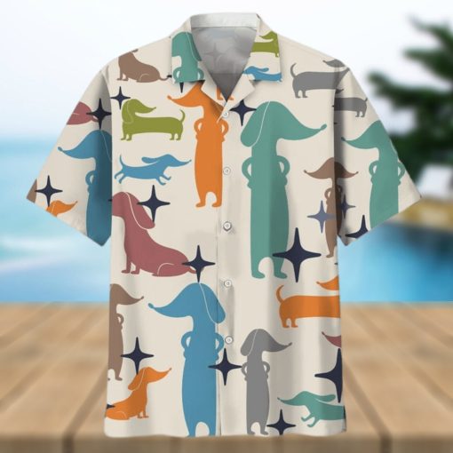 DACHSHUND HAWAIIAN SHIRT