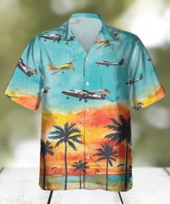 DHC 6 Twin Otter DHC6 Pocket Hawaiian Shirt