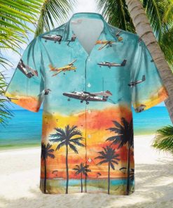 DHC 6 Twin Otter DHC6 Pocket Hawaiian Shirt