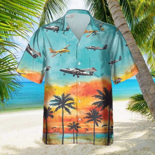 DHC 6 Twin Otter DHC6 Pocket Hawaiian Shirt