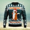 Santa Riding Shark Ugly Sweater For Woman