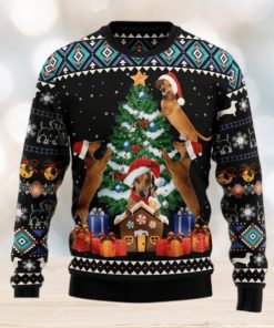 Dachshund Christmas Tree Ugly Sweater