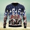 Miller Lite Heart Pattern Fair Isle Ugly Christmas Sweater For Men And Women