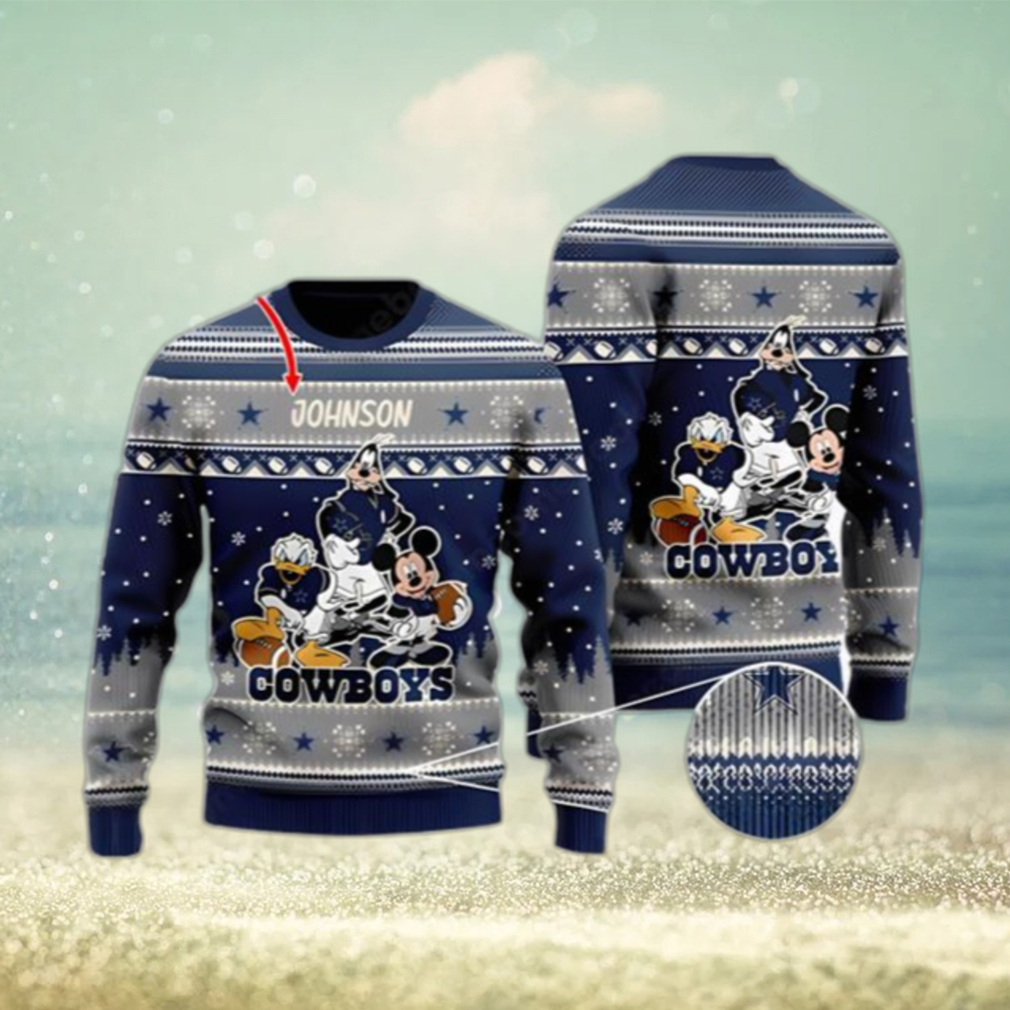 Cowboys Dallas Cowboys Smoke Gift Ugly Christmas Sweater For Men And Women  - Freedomdesign