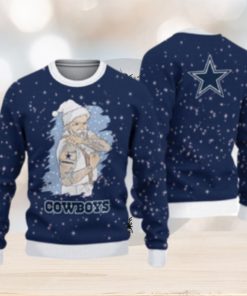 Vintage Dallas Cowboys Christmas Gift Football Sweater - Teeholly